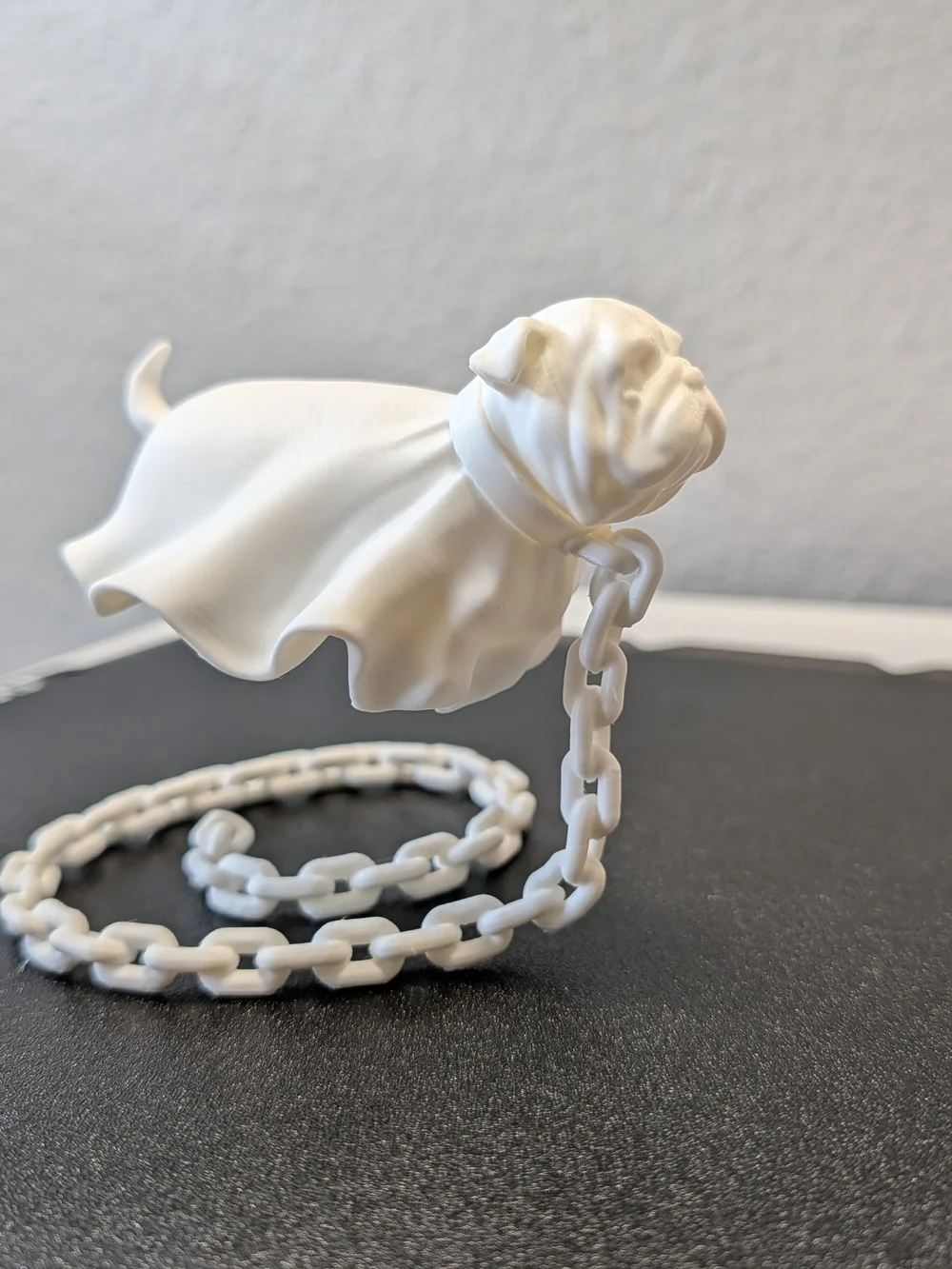 Floating Ghost Pug - Best For Halloween Desk Office Decor